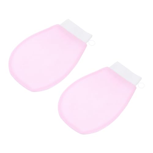 DECORNIJIA Exfoliating Badehandschuhe für Damen Doppelseitige Peelinghandschuhe mit Massagefunktion Sanftes Entfernen von Abgestorbener Haut Rutschfest Geeignet für Körper Hände Beine Rücken DECORNIJIA Exfoliating Badehandschuhe für Damen Doppelseitige Peelinghandschuhe mit Massagefunktion Sanftes Entfernen von Abgestorbener Haut Rutschfest Geeignet für Körper Hände Beine Rücken von DECORNIJIA
