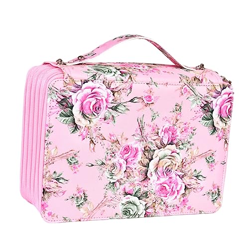 DECORNIJIA Großer Kapazitäts-Multilayer-stiftetui Mit Fächern Robustes Und Tragbares Design Für Künstler Und Schüler Zur Aufbewahrung Von Farbstiften Und Schreibwaren von DECORNIJIA