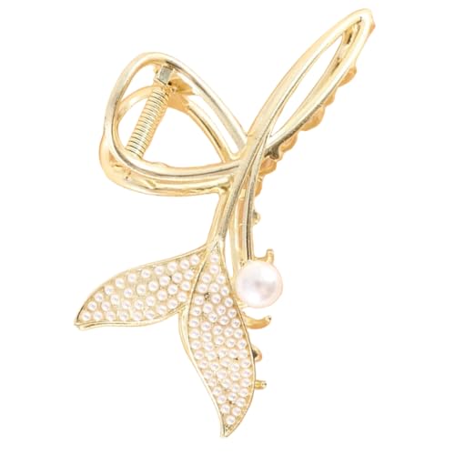 DECORNIJIA Fischschwanz Haarclip Metall Haarklammer mit Perlen Eleganter Haarschmuck für Frauen Mädchen Teens Geeignet für Partys Kostüme und Alltag DECORNIJIA Fischschwanz Haarclip Metall Haarklammer mit Perlen Eleganter Haarschmuck für Frauen Mädchen Teens Geeignet für Partys Kostüme und Alltag von DECORNIJIA