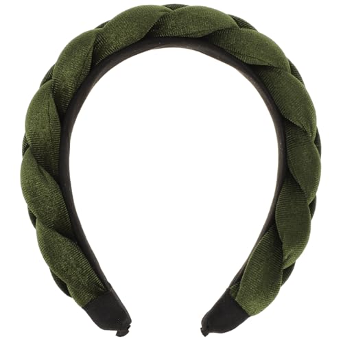 DECORNIJIA Geflochtenes Gepolstertes Stirnband für Frauen Breiter Vintage Haarreif für Alltag Gesichtsreinigung und Party Hautfreundlich Modischer Haarschmuck Bequem und Stilvoll von DECORNIJIA