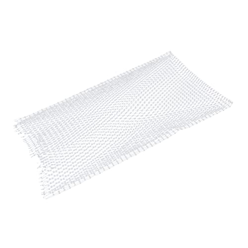 DECORNIJIA Glitzer Mesh Haarreif mit Strassbesatz Funkelndes Haarnetz für Damen Eleganter Haarschmuck für Party Nachtclub und Festliche Anlässe Weißes Leichtes Haarband von DECORNIJIA