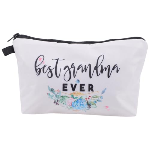DECORNIJIA Grandma Ever Kosmetiktasche Mit Blumenmuster Große Schminktasche Für Damen Als Zur Hochzeit Für Reisen Mit Praktischem Reißverschluss Und Elegantem Design DECORNIJIA Grandma Ever Kosmetiktasche Mit Blumenmuster Große Schminktasche Für Damen Als Zur Hochzeit Für Reisen Mit Praktischem Reißverschluss Und Elegantem Design von DECORNIJIA