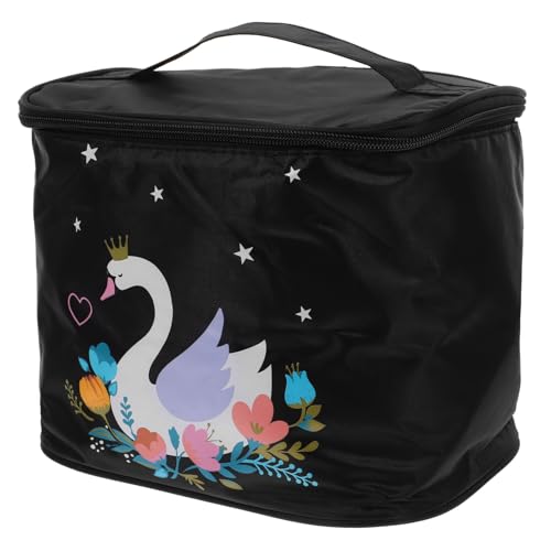 DECORNIJIA Große Faltbare Kosmetiktasche aus Polyester für Damen Reise Kulturbeutel mit Viel Stauraum und Praktischem Design für Makeup und Toilettenartikel von DECORNIJIA