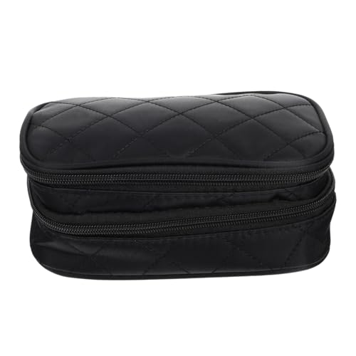 DECORNIJIA Große Kosmetiktasche Damen Wasserdichtes Make Up Organizer Doppeltes Fach Nylon Kulturbeutel mit Viel Stauraum für Lippenstift Pinsel und Toilettenartikel Unterwegs DECORNIJIA Große Kosmetiktasche Damen Wasserdichtes Make Up Organizer Doppeltes Fach Nylon Kulturbeutel mit Viel Stauraum für Lippenstift Pinsel und Toilettenartikel Unterwegs von DECORNIJIA