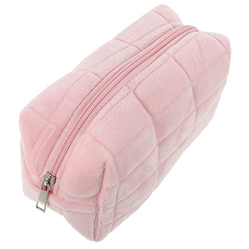 DECORNIJIA Große Kosmetiktasche aus Strapazierfähigem Canvas Multifunktionale Aufbewahrung für Make Up Schreibwaren und Persönliche Gegenstände für Reisen von DECORNIJIA