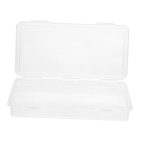 DECORNIJIA Große Transparente Kunststoff Stiftebox mit Hoher Kapazität Robustes Aufbewahrungs und Transportetui für Bleistifte Malstifte Marker Praktischer Organizer für Schule und Büro von DECORNIJIA