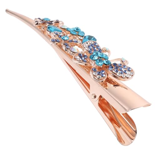 DECORNIJIA Große Vintage Haarklammer mit Strasssteinen Modischer Haarschmuck für Damen und Teenager Leichter Clip für Party Halloween Cosplay und Festliche Anlässe Langlebig und Formbeständig von DECORNIJIA