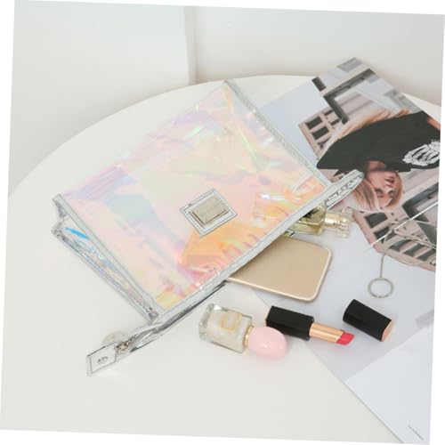 DECORNIJIA Große wasserdichte Kulturtasche mit Reißverschluss Geräumiger Kosmetik Organizer für Frauen Mädchen Leichter Makeup Bag für Reisen Business Outdoor Camping von DECORNIJIA