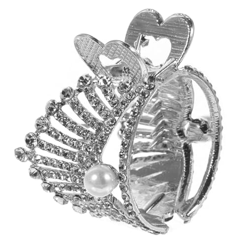 DECORNIJIA Haarspange Damen Hochsteckfrisur Haarklammer mit Strass Schmuck für Dickes Haar Praktischer Ponytail Clip für Alltag Party Hochzeit und Sport Stabiler Haarschmuck für Frauen und von DECORNIJIA