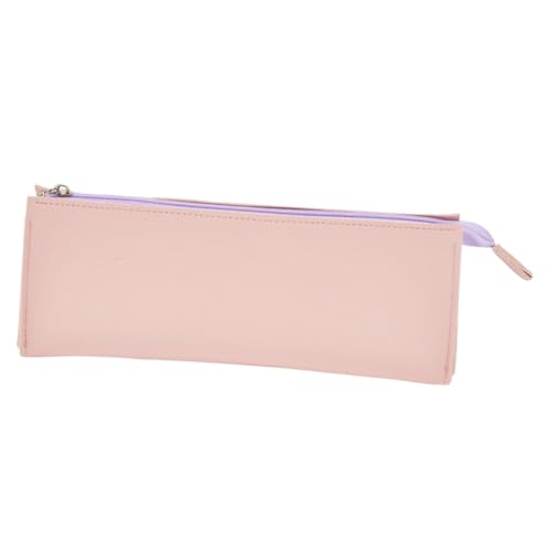 DECORNIJIA Kompakte Kosmetiktasche Aus Pu-Leder Multifunktionale Schminktasche Für Damen Für Unterwegs Fächer Für Kosmetik Und Schreibwaren von DECORNIJIA