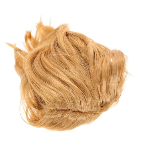 DECORNIJIA Kurze Goldene Perücke Für Herren Cosplay-haarperücke Künstliches Kurzhaar Goldenes Toupet Für Männer Kostümzubehör Für Partys Und Events DECORNIJIA Kurze Goldene Perücke Für Herren Cosplay-haarperücke Künstliches Kurzhaar Goldenes Toupet Für Männer Kostümzubehör Für Partys Und Events von DECORNIJIA