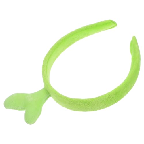 DECORNIJIA Lustiges Bohnensprossen Stirnband Cosplay Haarreif Damen Party Kopfschmuck Frischer Grüner Style Vielseitiges Accessoire für Festivals und Alltag von DECORNIJIA