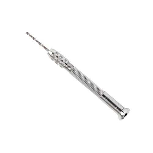 DECORNIJIA Manueller Nagelbohrer mit Bohrköpfen Langlebiges Nail Piercing Tool für Nailart Schmuckanhänger Einfache Handhabung Geeignet für Nageltechniker und Nailart Zubehör von DECORNIJIA