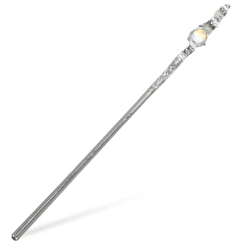 DECORNIJIA Metal Haarstab für Frauen Minimalistischer Haarschmuck in Silber Langlebig und Leicht Rutschfester Haarstab für Dutt und Hochsteckfrisuren Modernes Vintage Design von DECORNIJIA