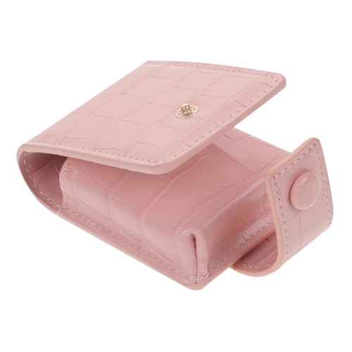 DECORNIJIA Mini Make Up Tasche mit Spiegel Kompakte Lippenstift Hülle für Damen Tragbare Kosmetiktasche in Süßem Langlebig und Leicht für Handtasche und Reisen von DECORNIJIA