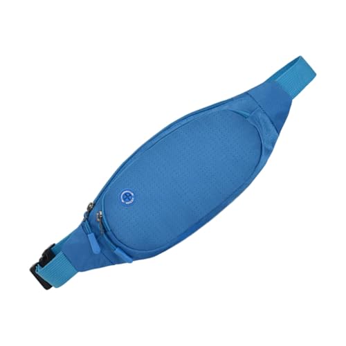 DECORNIJIA Multifunktionale Bauchtasche Verstellbarer Gurt Sport Hüfttasche für Damen Herren Handy Schlüssel Geldbeutel Outdoor Lauf Zubehör Modische Gürteltasche in Himmelblau von DECORNIJIA