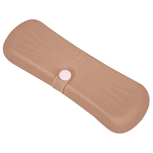 DECORNIJIA Multifunktionale Kosmetiktasche aus Langlebigem Silikon mit Seitlicher Öffnung Großer Kapazität Perfekter Reise Organizer für Make Up Pinsel Praktische Kulturtasche für Frauen von DECORNIJIA