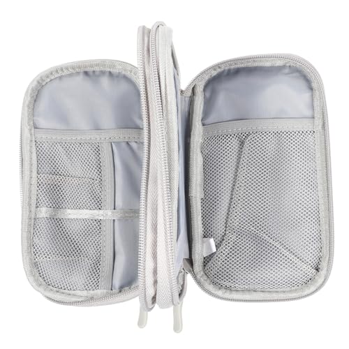 DECORNIJIA Multifunktionale Reise Kabeltasche Elektronik Organizer aus Wasserdichtem Oxford Material Stoßfest und Verschleißfest Kompakt und Leicht für Sicheres Verstauen von Ladekabeln und von DECORNIJIA