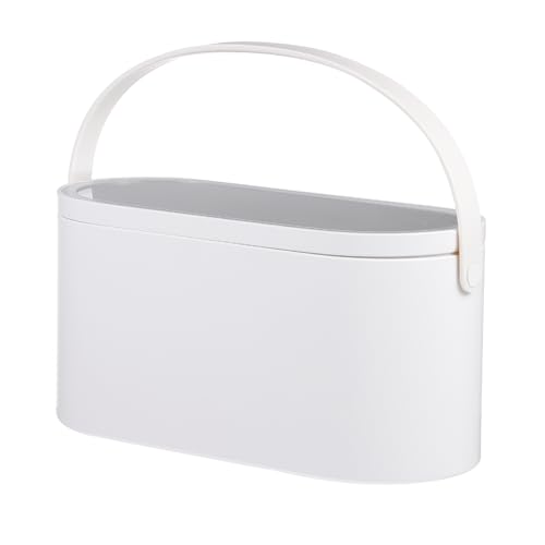 DECORNIJIA Multifunktionaler Kosmetik Organizer mit LED Spiegel Tragbarer Schminkkoffer für Reisen Große Kapazität Touch LED Beleuchtung für Make Up und Persönliche Accessoires von DECORNIJIA