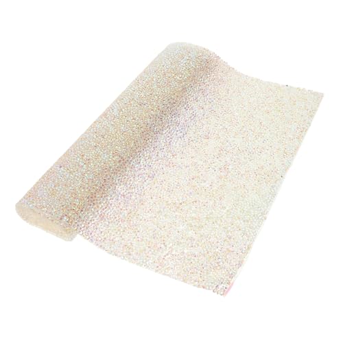 DECORNIJIA Nagelkunst Tischmatte mit Strasssteinen Nagelart Tischdecke für Nagelsalons Nailart und DIY Maniküren Langlebig von DECORNIJIA