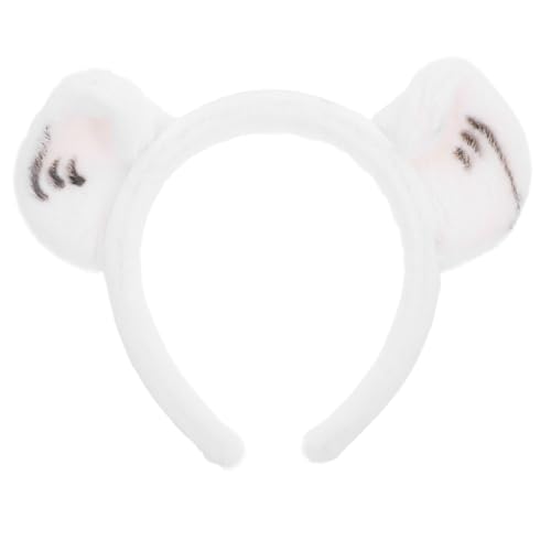 DECORNIJIA Niedlicher Tiger Haarreif mit Tierohren Elastisches Cosplay Stirnband für Damen Cartoon Design Party Haarreifen für Kostüm Geburtstag Maskerade und Fasching von DECORNIJIA