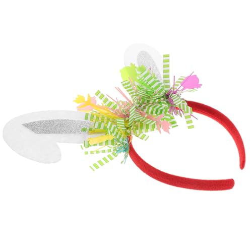 DECORNIJIA Osterhasen Ohren Haarreif Buntes Kaninchen Ohren Stirnband Für Erwachsene Und Dekoration Für Osterpartys Und Feiertagskostüme Rutschfeste Und Bequeme Passform Auffälliges von DECORNIJIA