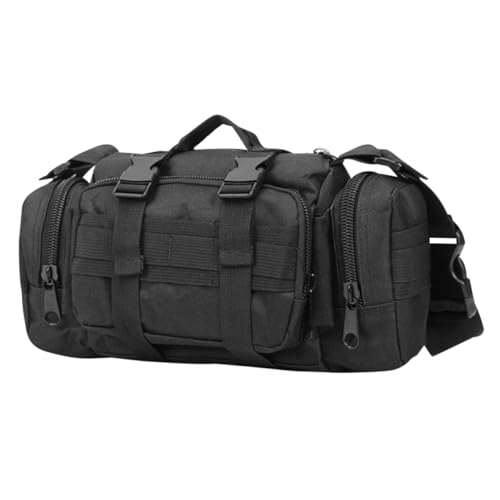DECORNIJIA Outdoor Hüfttasche Verstellbar Robuste Crossbody Schultertasche Vielseitig für Wandern Camping Strapazierfähiges Material Modischer Alltags Begleiter von DECORNIJIA