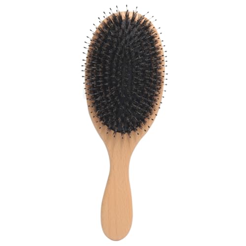 DECORNIJIA Paddle Brush aus Wildschweinborsten Große Holzbürste für Damen Entwirrt Schonend Langes Dickes Lockiges Haar Anti frizz Kopfhautschonend für Haartypen Einschließlich Extensions DECORNIJIA Paddle Brush aus Wildschweinborsten Große Holzbürste für Damen Entwirrt Schonend Langes Dickes Lockiges Haar Anti frizz Kopfhautschonend für Haartypen Einschließlich Extensions von DECORNIJIA