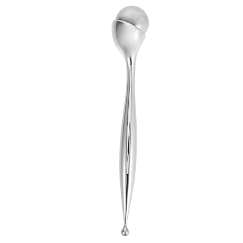 DECORNIJIA Professioneller Eye Applicator mit Rollfunktion Tragbarer Augenmassage Löffel zur Reduzierung von Augenringen und Schwellungen Leichtes Langlebiges Massagegerät für Unterwegs und von DECORNIJIA