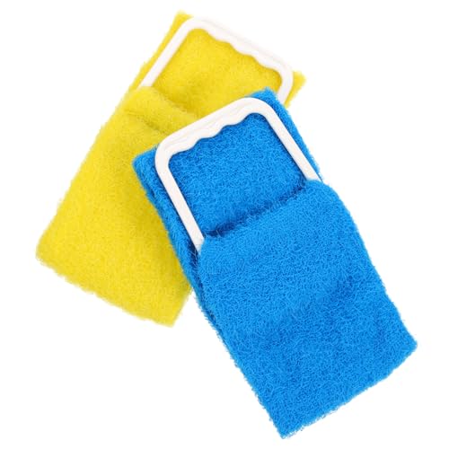 DECORNIJIA Rückenschrubber Doppelseitig Peeling Badehandtuch für Männer Natürlicher Badestriper zur Hautpflege und Durchblutungsförderung Effektives Entfernen Abgestorbener Zufällige Farbe von DECORNIJIA