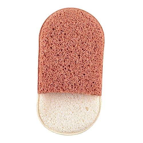 DECORNIJIA Sanfter Gesichtsreinigungsschwamm für Frauen Porentief Exfolierend Feuchtigkeitserhaltend Geeignet für Tägliche Reinigung und Make Up Entfernung Pflegt Empfindliche Hautpartien von DECORNIJIA