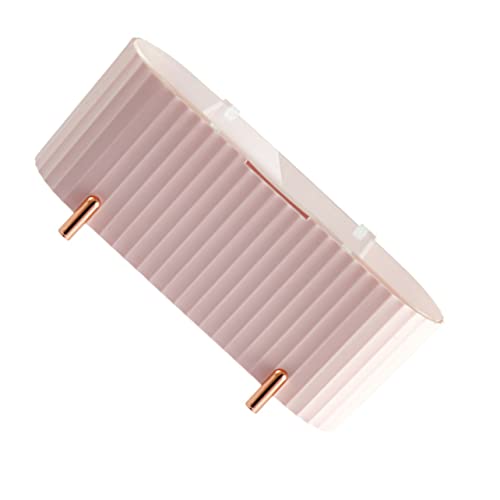 DECORNIJIA Schminkkoffer Make-up-organizer Mit Wattepad-aufbewahrungsbox Kosmetikbehälter Make-up-schwamm-etui Für Aufbewahrungsbedürfnisse Von Kosmetika Stabil Zum Halten Und Aufbewahren von DECORNIJIA