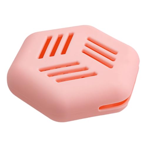 DECORNIJIA Silikon Make Up Schwammhalter Tragbar Staubdicht Reise Kosmetik Organizer Makeup Puff Aufbewahrungsbox für Kissenfoundation Schwämme Leicht und Kompakt für Unterwegs von DECORNIJIA