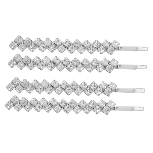 DECORNIJIA Stilvolle Haarspangen Mit Metall Haarnadeln Glitzer Haarklammer Für Frauen Rhinestone Haarschmuck Für Feierliche Anlässe Für Partys Und Hochzeiten von DECORNIJIA