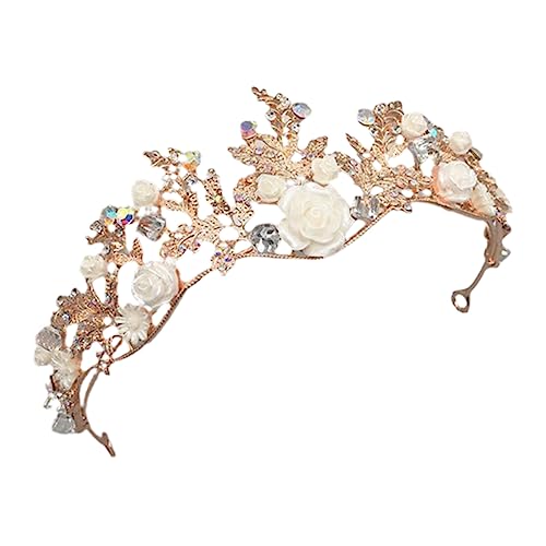 DECORNIJIA Strasskrone Hochzeit Tiara aus Legierung Handgefertigter Kronenkopfschmuck für Braut Glänzende Brautkrone Haarschmuck für Hochzeiten Hochzeitsaccessoire für Damen DECORNIJIA Strasskrone Hochzeit Tiara aus Legierung Handgefertigter Kronenkopfschmuck für Braut Glänzende Brautkrone Haarschmuck für Hochzeiten Hochzeitsaccessoire für Damen von DECORNIJIA