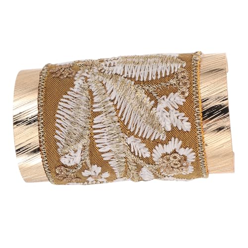 DECORNIJIA Stylische Haarschmuckstücke Metall Ponytail Halter Mit Eleganter Stickerei Für Damen Sicheres Haarband Für Pferdeschwanz Perfektes Accessoire Zur Aufwertung Ihres Looks von DECORNIJIA