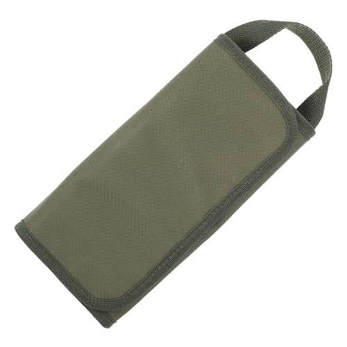 DECORNIJIA Tragbare Outdoor Bestecktasche aus Oxford Fächer Rollbeutel für Camping Picknick Grillen Wiederverwendbar Kompakt und Praktisch zur Besteck und Geschirraufbewahrung von DECORNIJIA