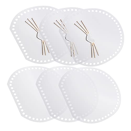 DECORNIJIA Transparentes Acryl DIY für Teilig Glatte Kanten Langlebiges Material zum Selbermachen von Handgefertigten Clutch und Umhängetaschen Zubehör für Geschenkideen Zufällige Farbe von DECORNIJIA