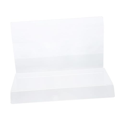 DECORNIJIA Transparentes Acryl Handtaschen Regal mit Humanisiertem Bogen Langlebig und Kratzfest Stilvoller Handtaschenhalter für Damen und Herrenbriefcases für Verkaufs und von DECORNIJIA