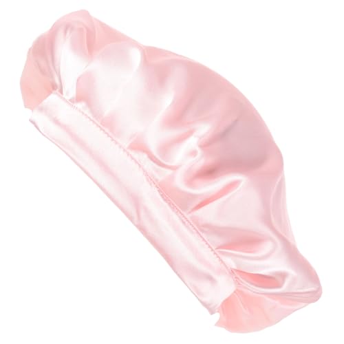 DECORNIJIA Verstellbare Seiden schlafhaube für Damen Hautfreundlich Atmungsaktiv Feuchtigkeitsspendend für Langes Haar Haarschutz bei Nacht Bequeme Haarwickel für Zuhause und Schlaf von DECORNIJIA