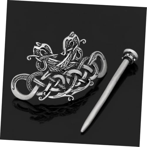 DECORNIJIA Viking Knot Haarnadel Retro Haarschmuck für Damen Langlebiger Haarnadelstab Stilvolles Haaraccessoire für Hochzeit Party Alltag und Cosplay von DECORNIJIA