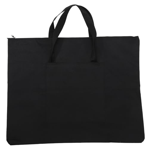 DECORNIJIA wasserdichte Art Portfolio Tasche mit Verstärktem Griff Metallreißverschluss Mehrfachfächern für Zeichenbretter Malutensilien und Dokumente Komfortabler Praktische von DECORNIJIA