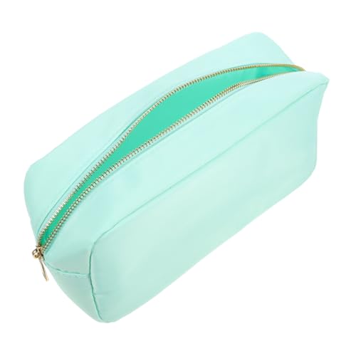 DECORNIJIA wasserdichte Nylon Kosmetiktasche Große Kapazität Reusable Make Up Tasche für Damen Mädchen Reise Kulturbeutel Vielseitig für Alltag und Urlaub Grün von DECORNIJIA