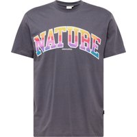 T-Shirt 'Stockholm Nature Sunset Charcoal' von DEDICATED.