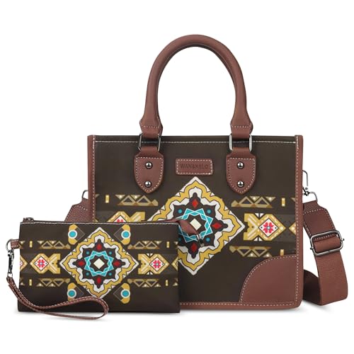 DEEVORCA Damen Handtasche Elegante Umhängetasche Top Griff Abnehmbar Schulterriemen Zip Verschluss Tragetasche Arbeit Reise Einkauf Handtasche für Damen Segeltuch Schwarz von DEEVORCA