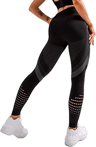 DEEWISH Sporthose Damen, Yoga Hose Sport Leggings Laufhose Tights Lange Blickdicht Yoga Fitnesshose mit Hohe Taille für Workout Gym Jogging von DEEWISH