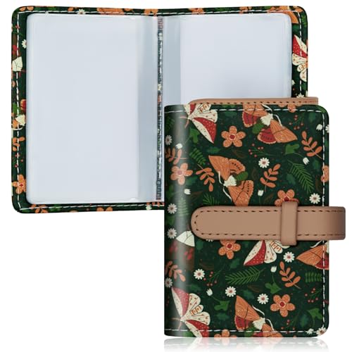 DEEZOMO Kreditkartenetui aus PU-Leder für Damen, kleine RFID-Geldbörse, schmal, 26 Fächer, Leder-Karten-Organizer mit stabilem Knopf, bunte Muster, Farbe 10, Modern DEEZOMO Kreditkartenetui aus PU-Leder für Damen, kleine RFID-Geldbörse, schmal, 26 Fächer, Leder-Karten-Organizer mit stabilem Knopf, bunte Muster, Farbe 10, Modern von DEEZOMO