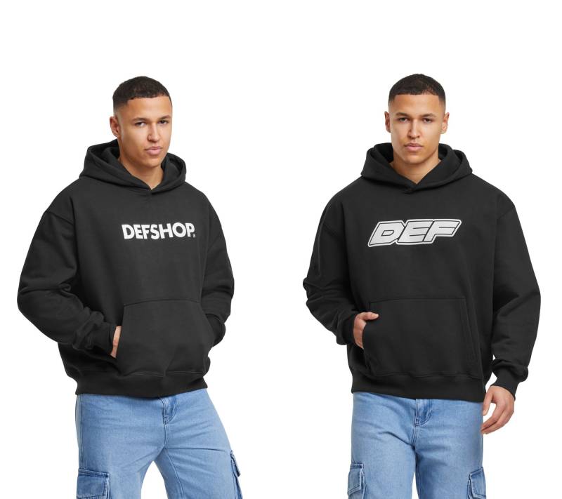 DEF MERCH Herren Hoodie Offizieller Merch Kapuzen-Pullover Herbst-Hoodie Schwarz von DEF MERCH