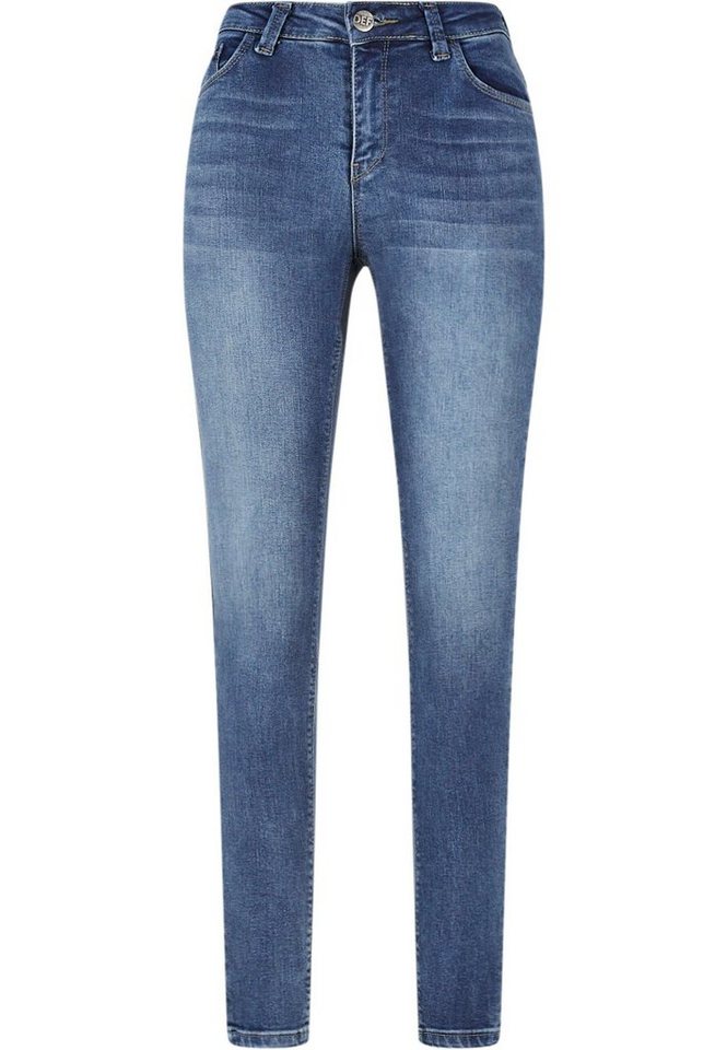 DEF Bequeme Jeans Damen Lindo Skinny Jeans (1-tlg) von DEF