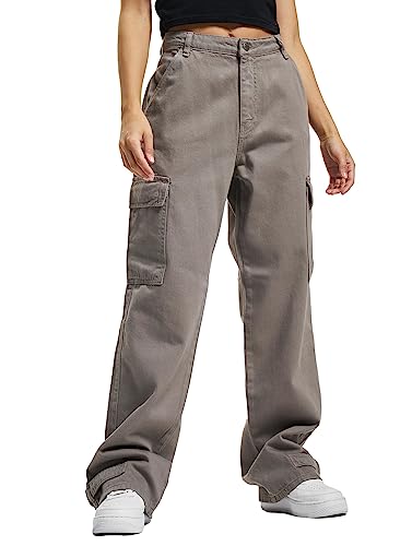 DEF Hosen Damen Cargohosen Grau L von DEF